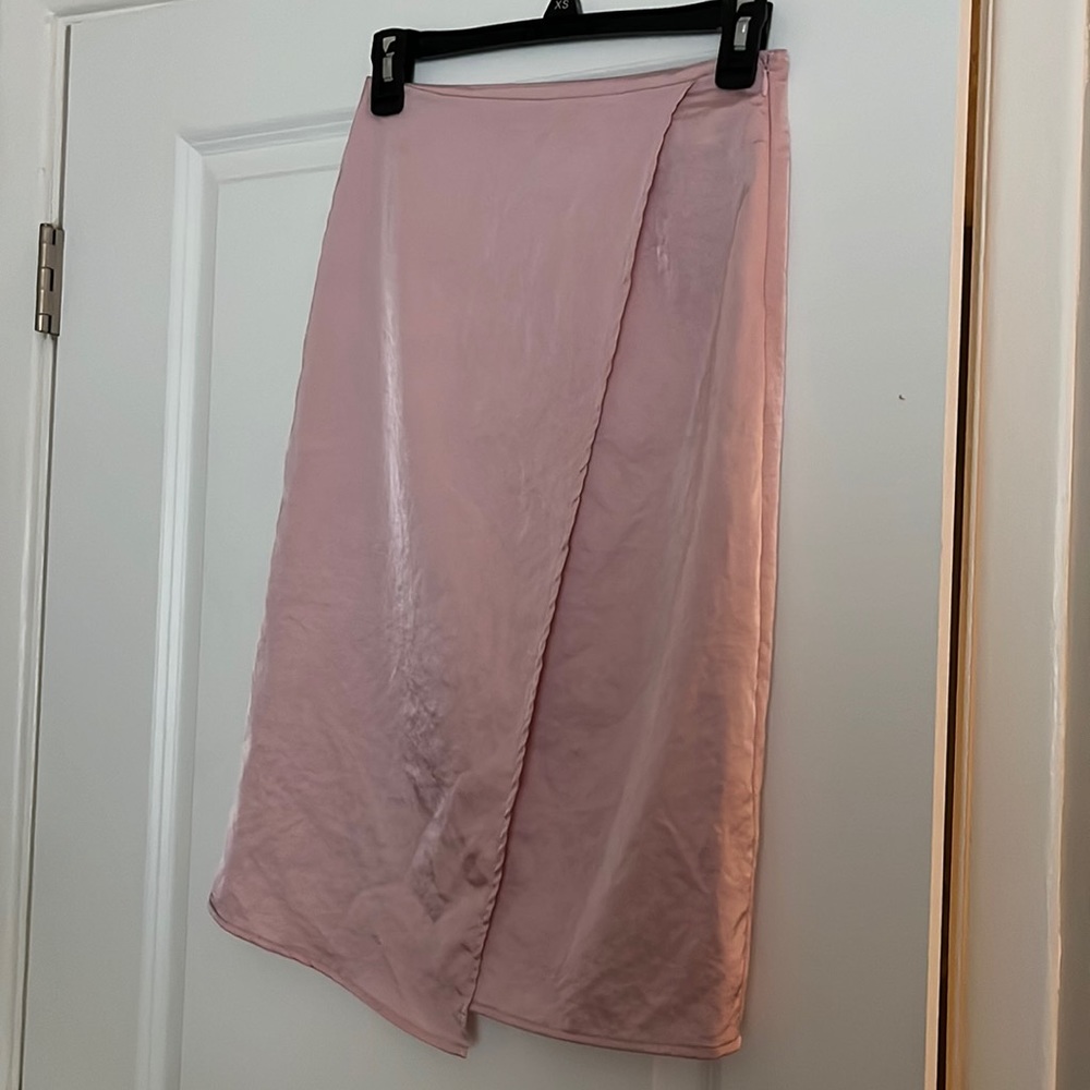 never worn Altard State silk midi skirt XS